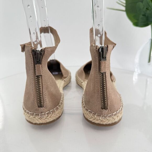 Eileen Fisher Womens Lal Espadrille Flat Size 8 Copper Gold Metallic Leather - Picture 8 of 16